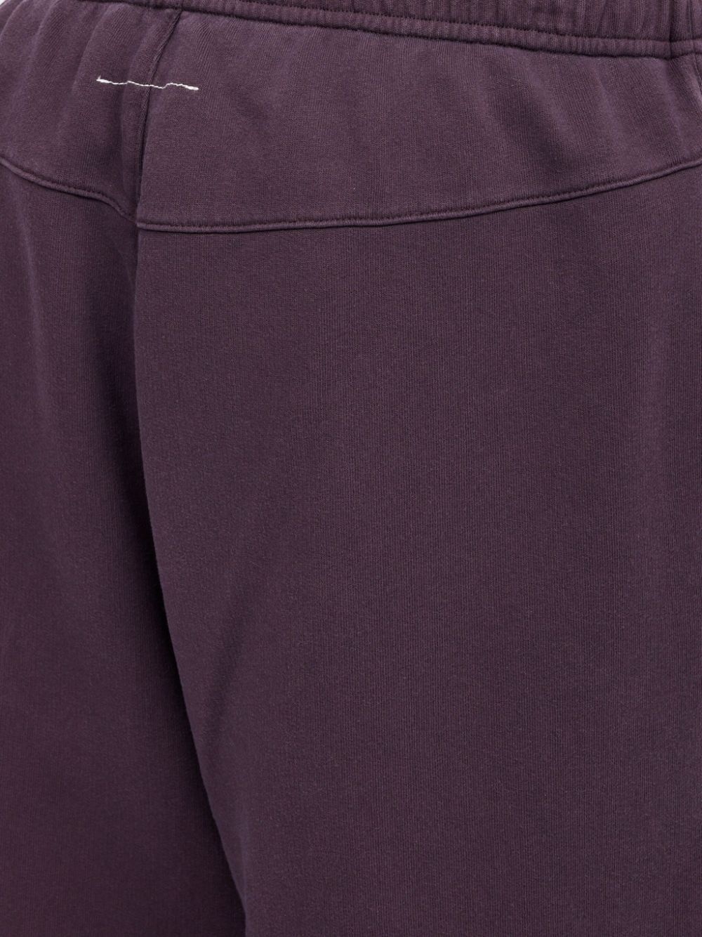 Numbers-print cotton track pants - 7