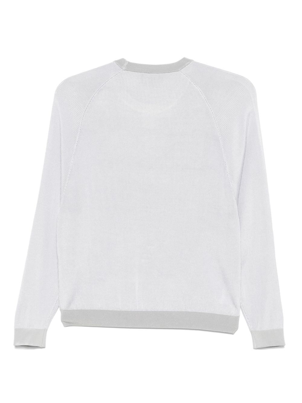 Logo striped sweater - 2