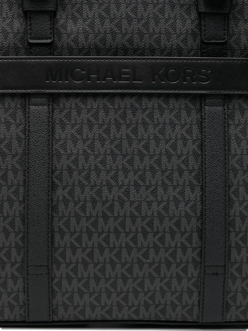 MICHAEL KORS Hand briefcase with logo Hudson outlook