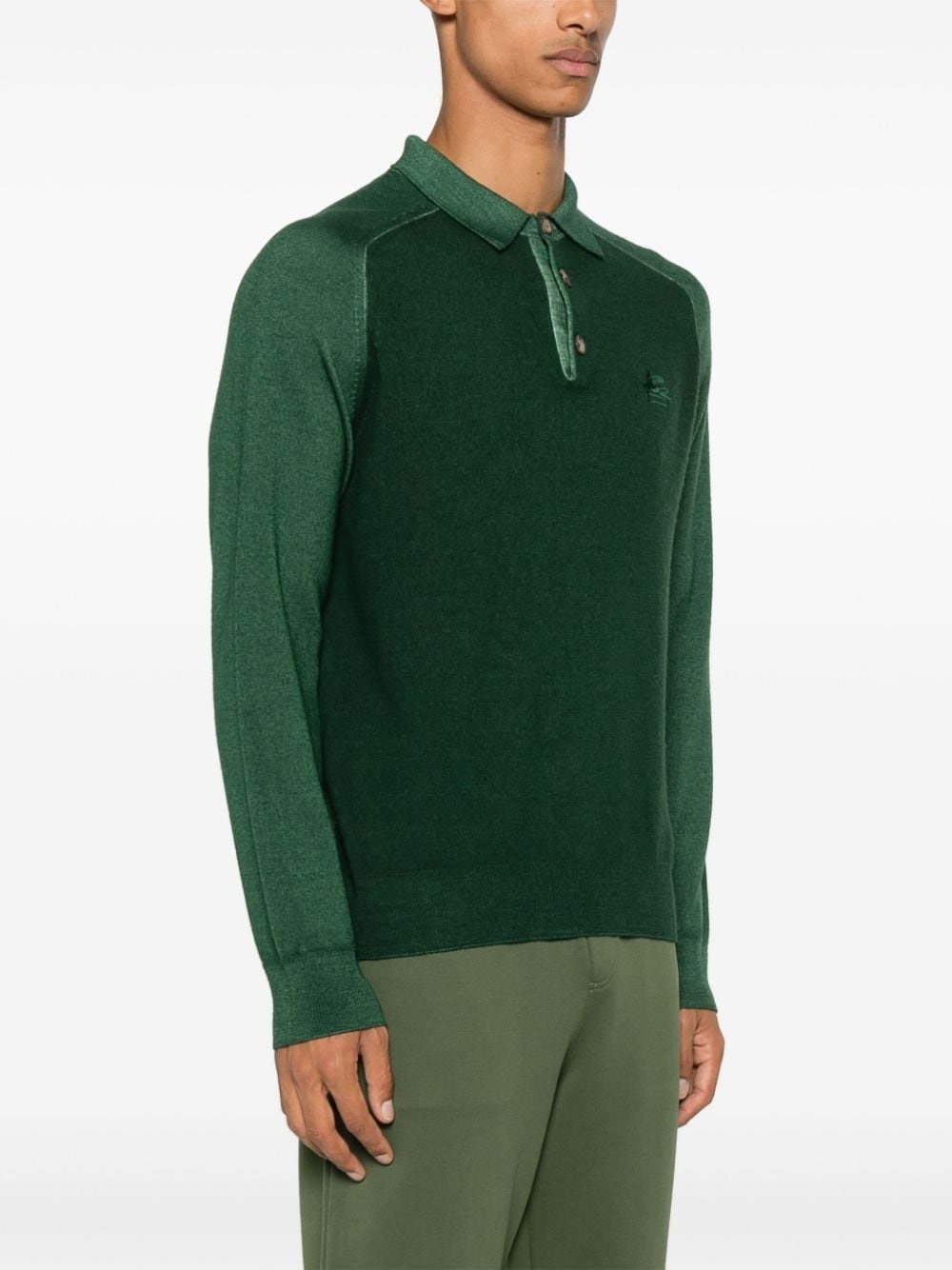 Pegaso-motif cardigan - 3
