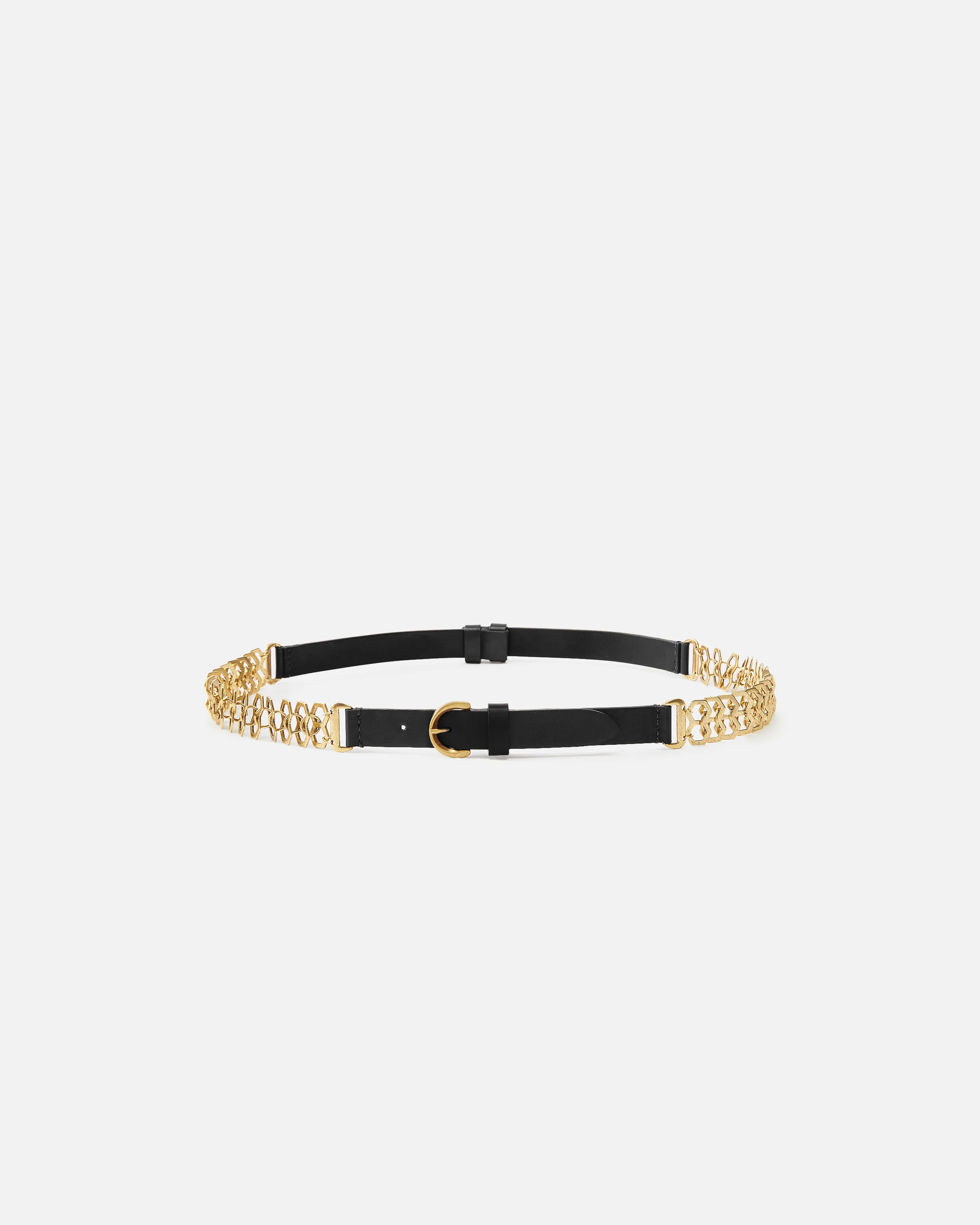 BELT WITH CHAIN INSERT, 2 CM - 1