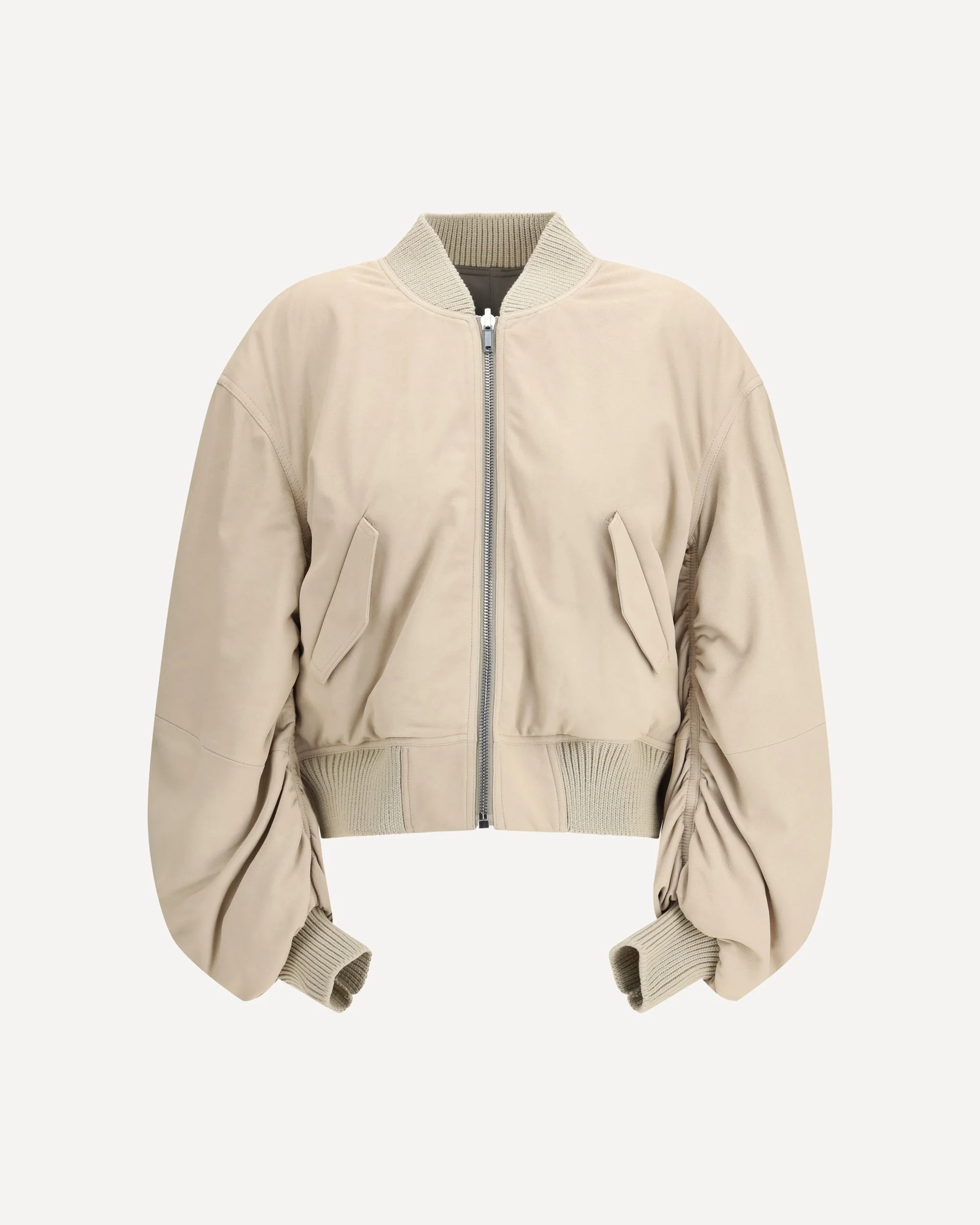 Secchia Flight Bomber in lamb leather - 1