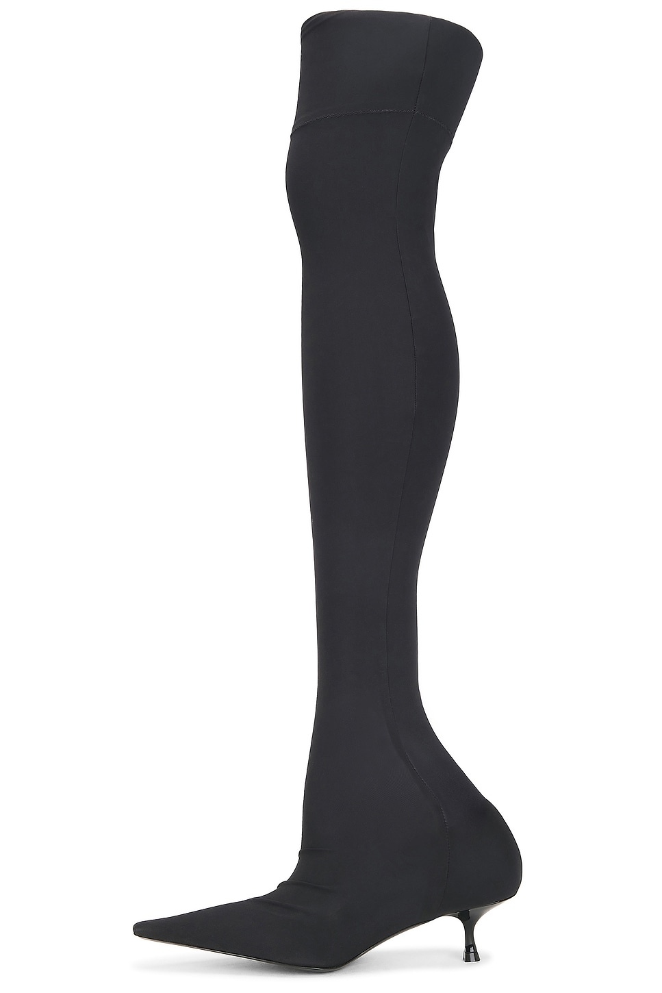 Jersey Thigh High Boot - 5