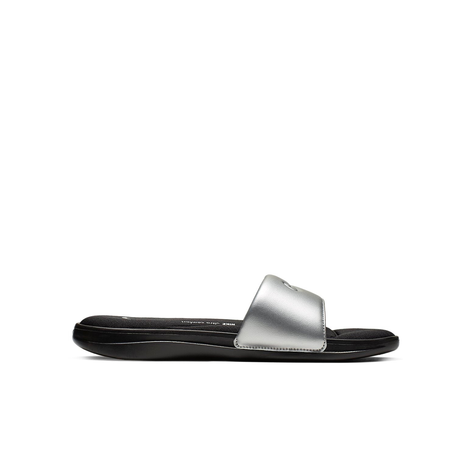 (WMNS) Nike Ultra Comfort3 Slide Slide Black/Silver AR4497-007 - 2