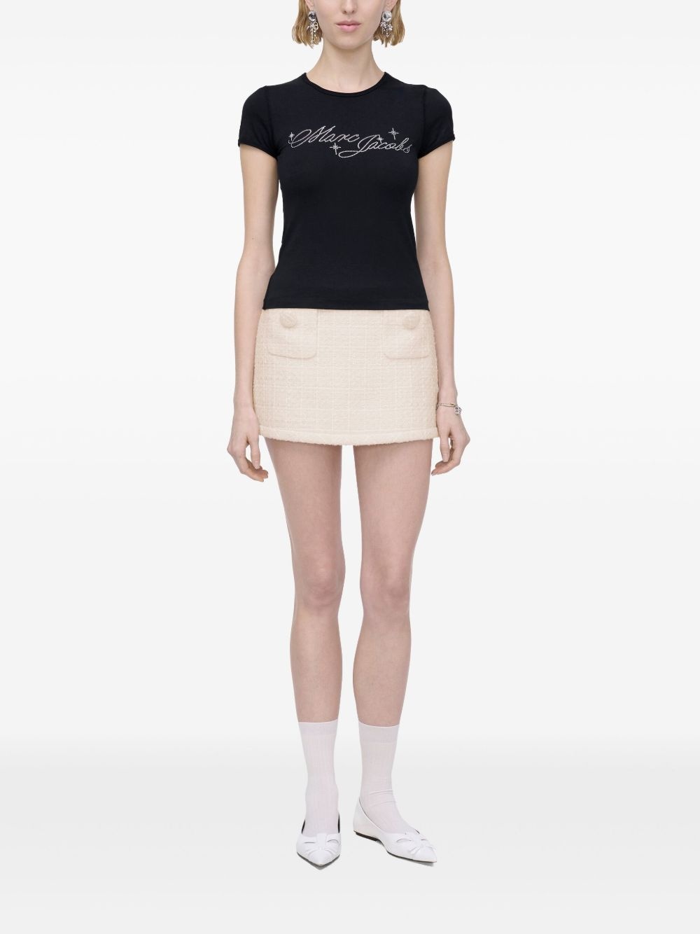 logo-embellished T-shirt - 2