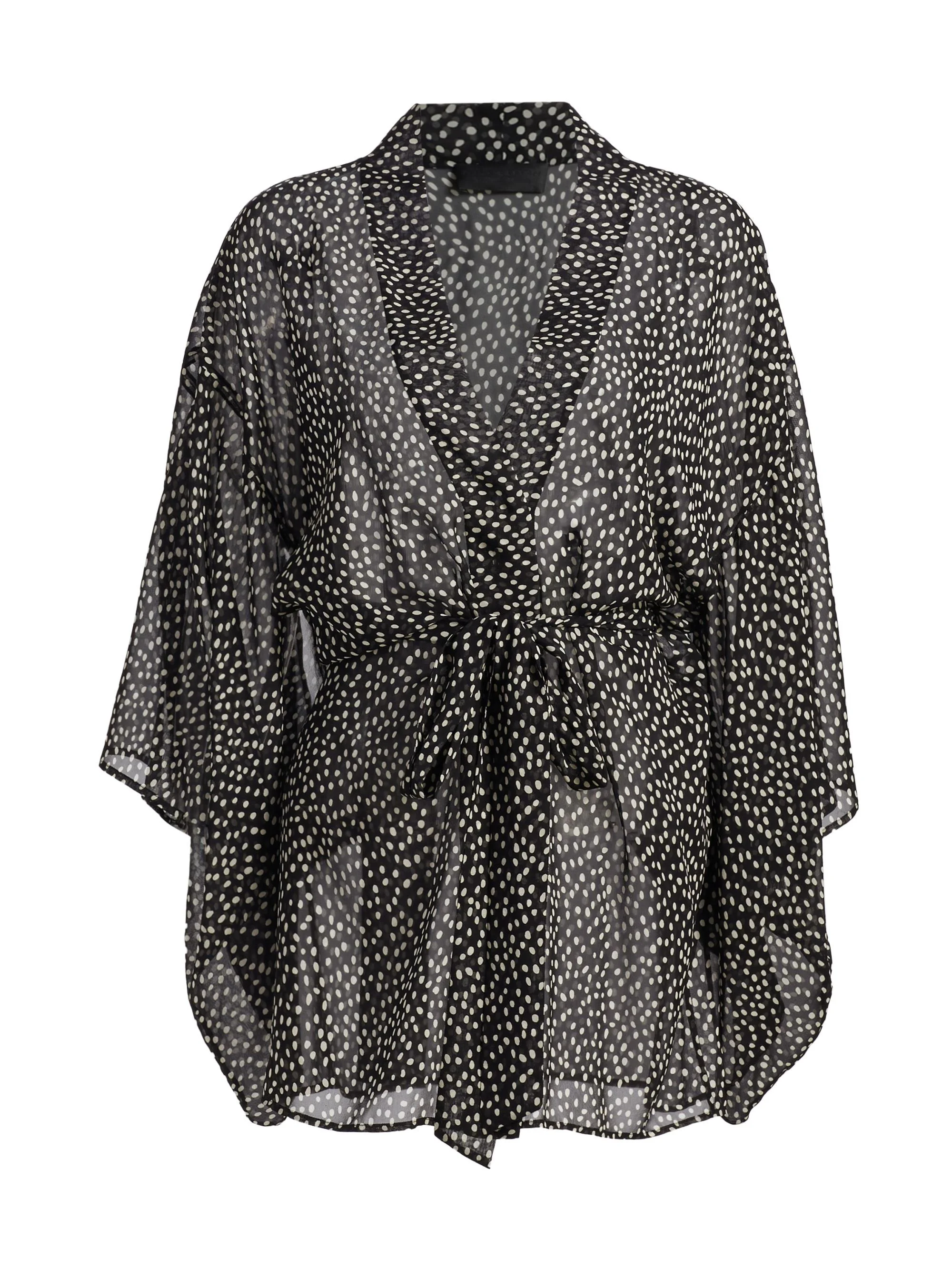 Kima Printed Silk-chiffon Kimono Coverup - 1