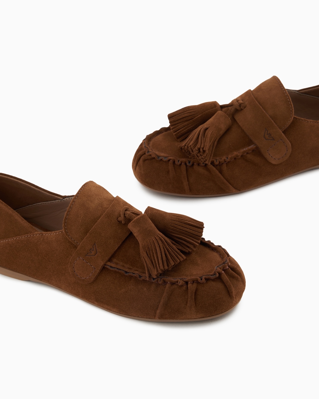 SUEDE TASSEL LOAFERS - 5