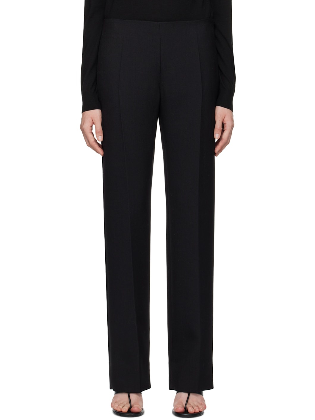 Black Vesco Trousers - 1