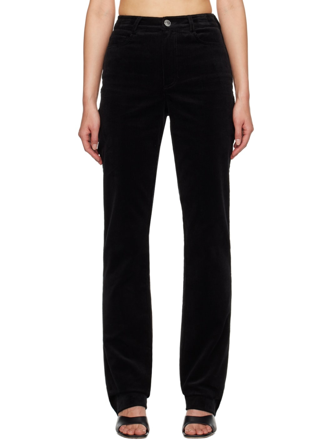 Black Grayson Trousers - 1