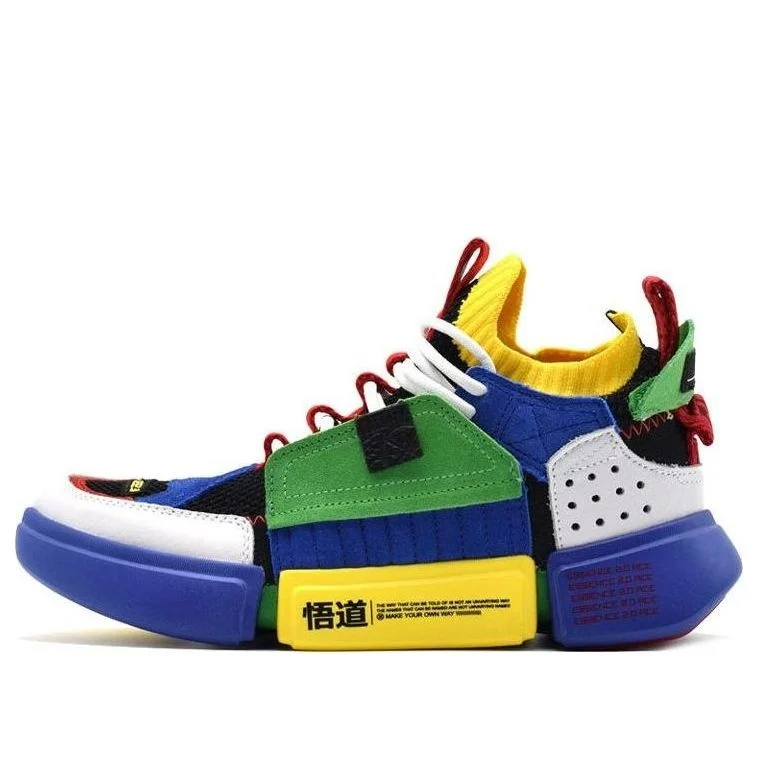 (WMNS) Li-Ning Wade Culture 'Red Blue Green' AGWN024-1 - 1