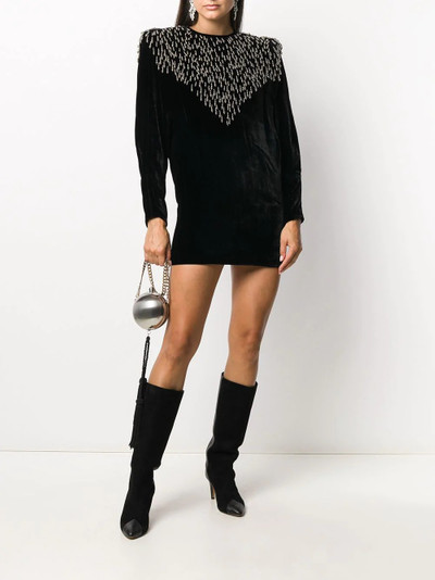 Isabel Marant bead-embellished shift dress outlook