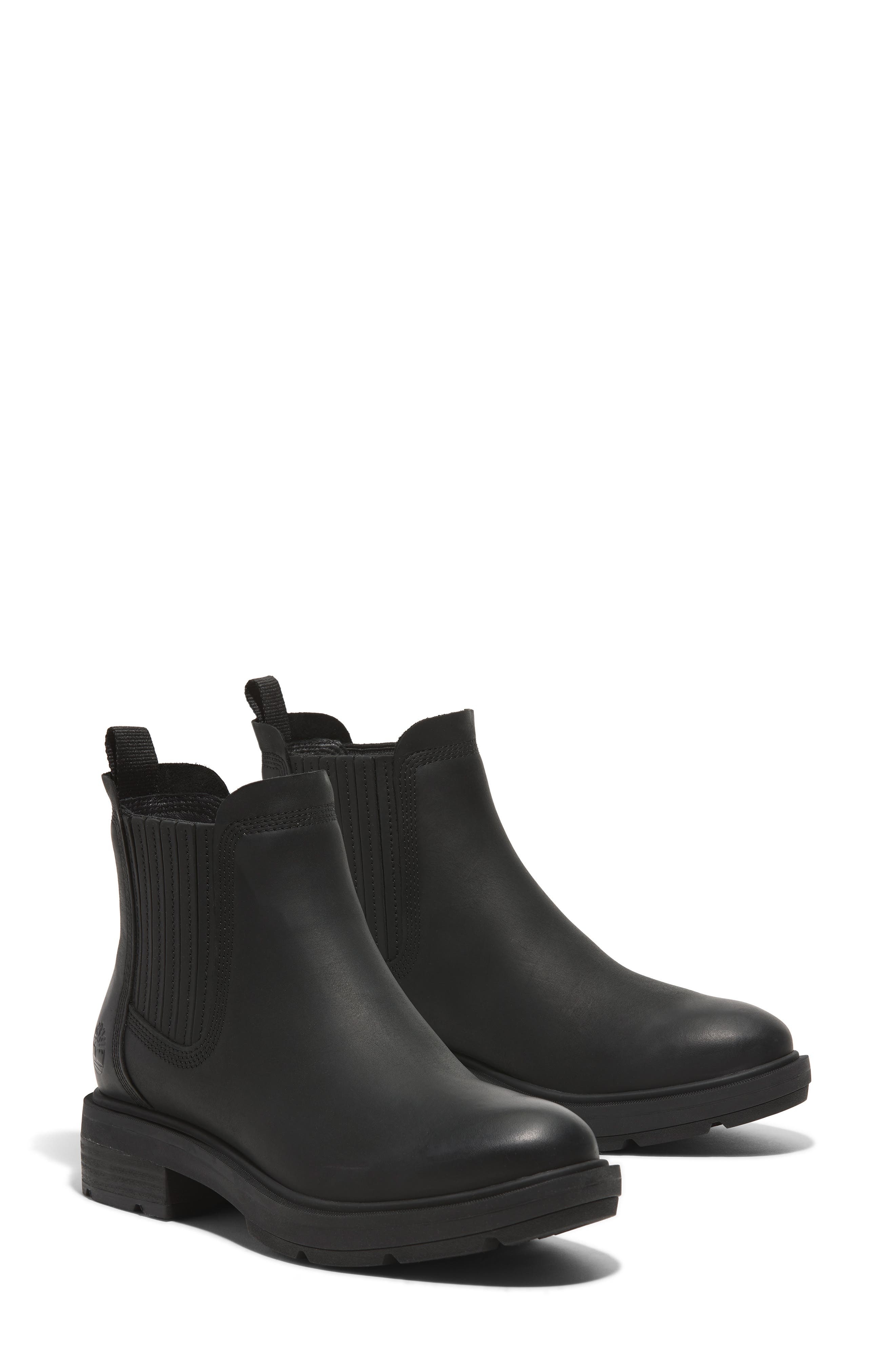 Timberland Brimfield Chelsea Boot in Black Full Grain at Nordstrom - 9