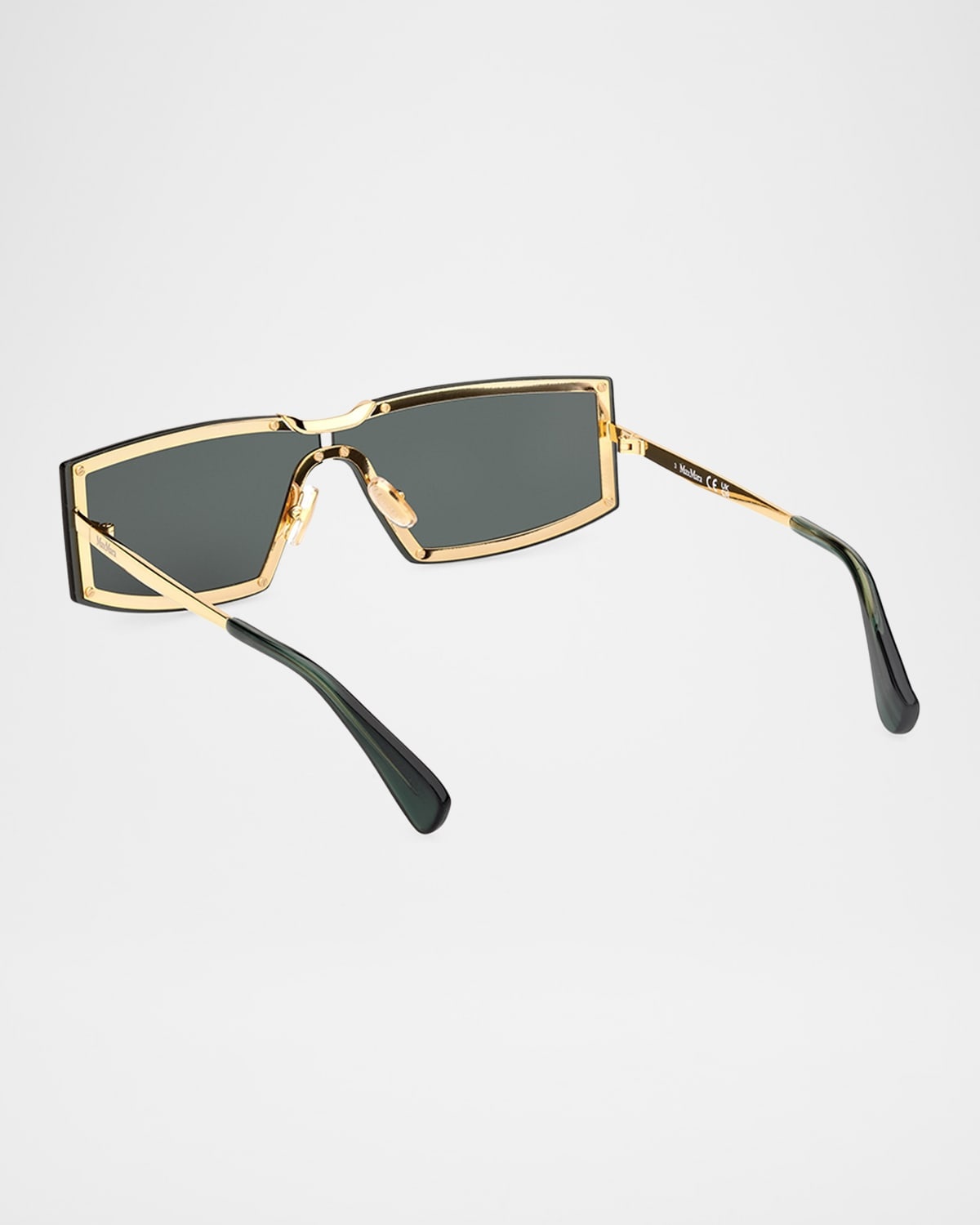 Metal Rectangle Sunglasses - 2