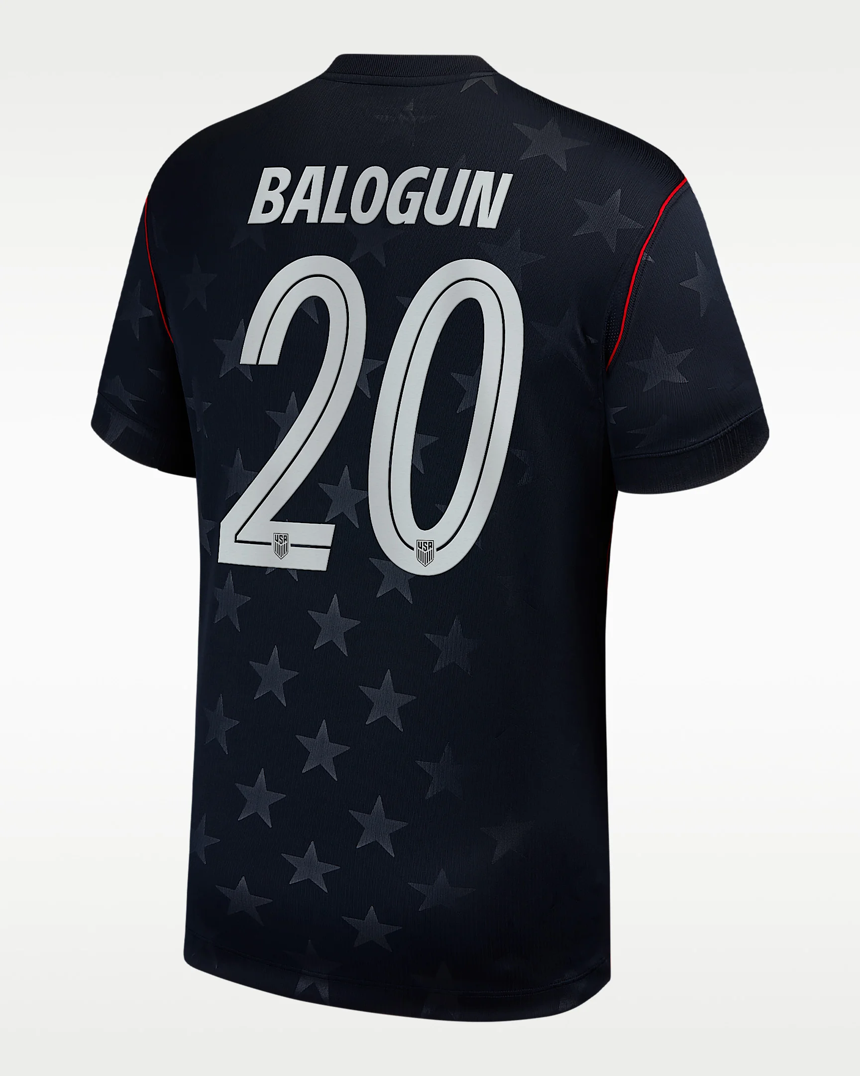 Folarin Balogun USMNT 2026 Stadium Away Men's Nike Dri-FIT Soccer Jersey - 1
