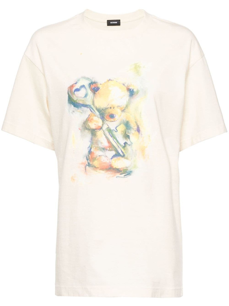 teddy printed T-shirt 1
