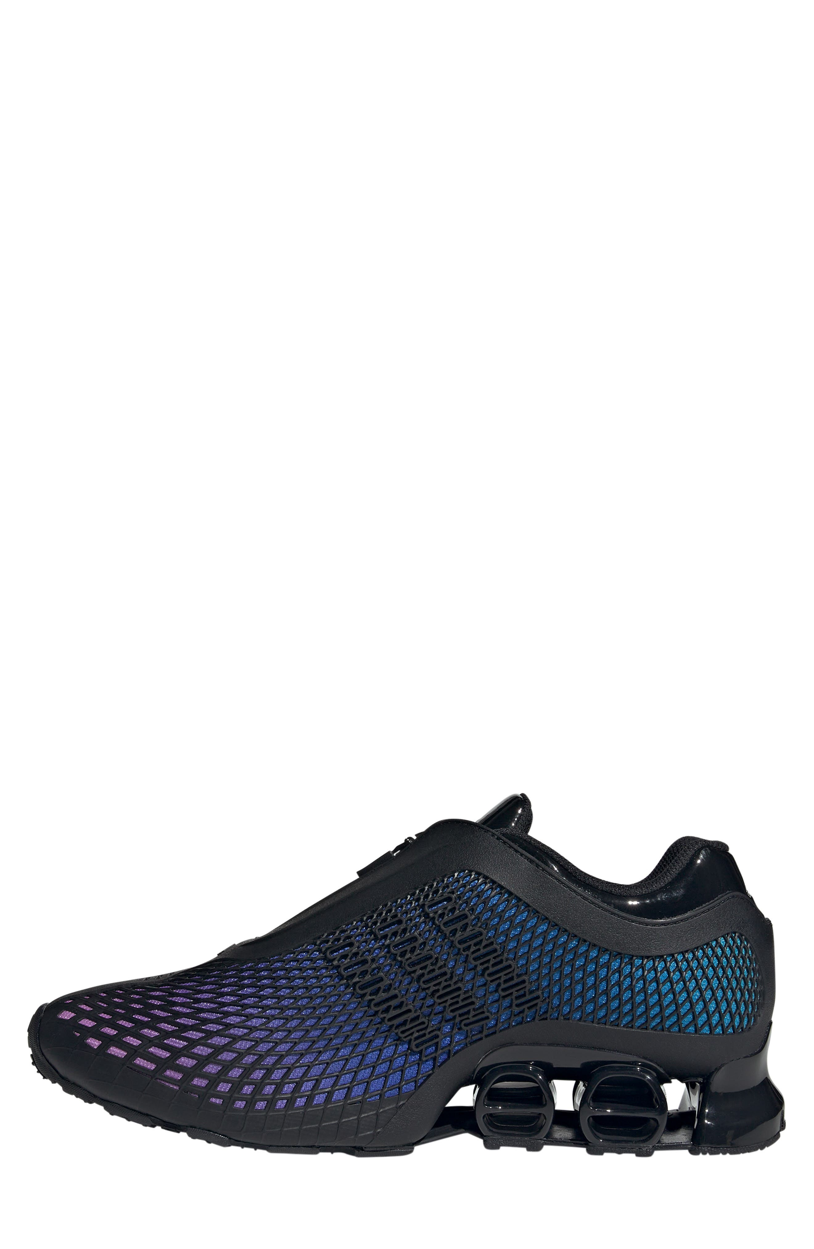 adidas Megaride S2 Zip Sneaker in Black/Blue at Nordstrom - 6