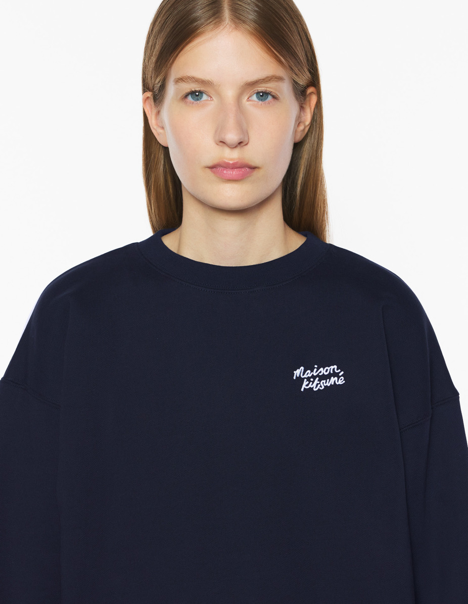 MAISON KITSUNE HANDWRITING COMFORT SWEATSHIRT - 4
