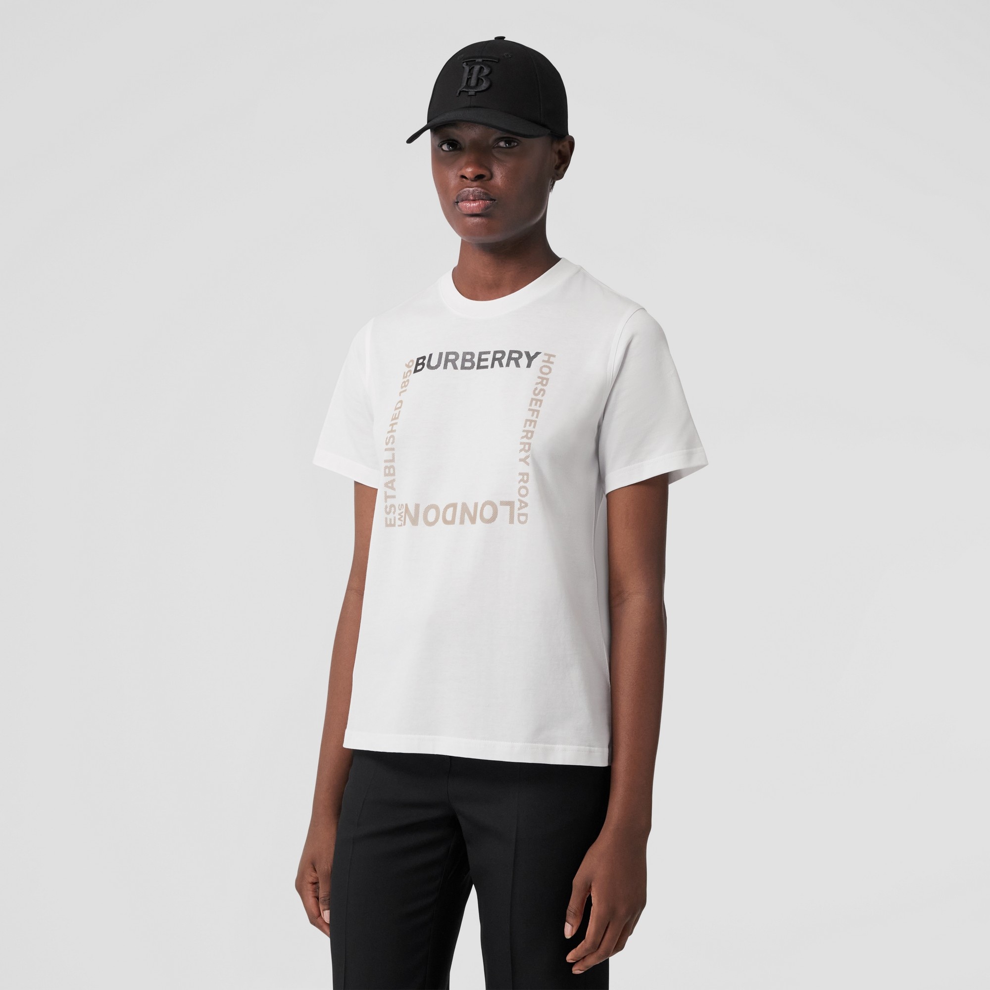 Horseferry Square Print Cotton T-shirt - 4