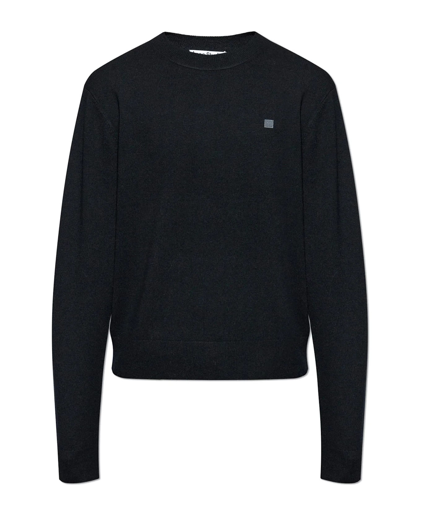 Acne Studios Wool Sweater With Logo - 1