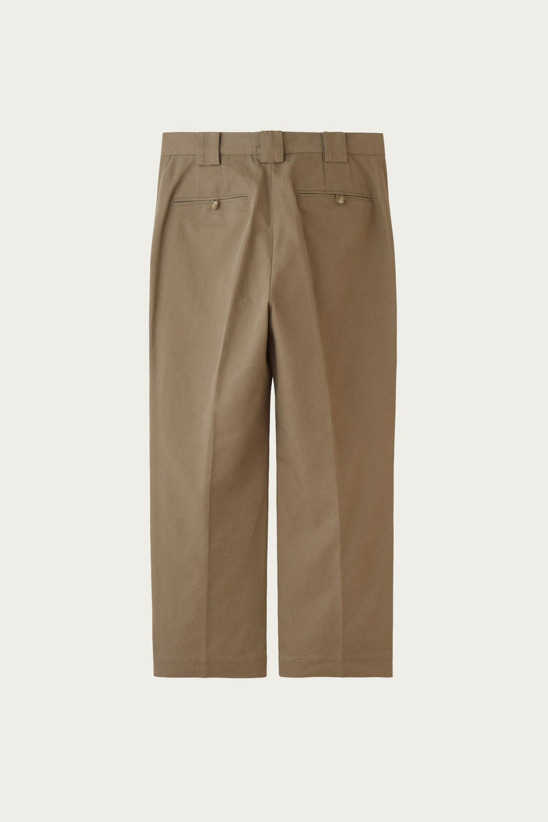 PHIGVEL MAKERS Co. Duck Cloth Hunter Trousers - Taupe Beige outlook