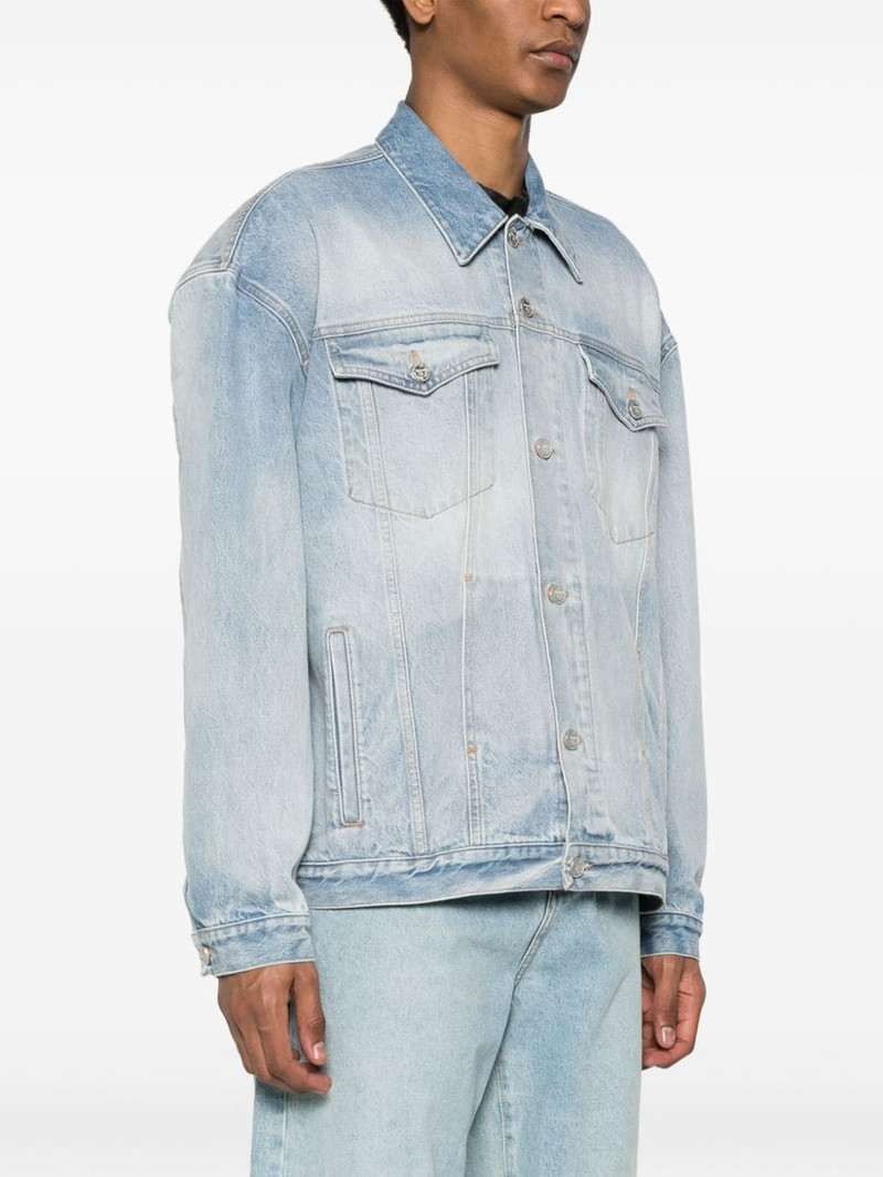embossed-logo denim jacket 4