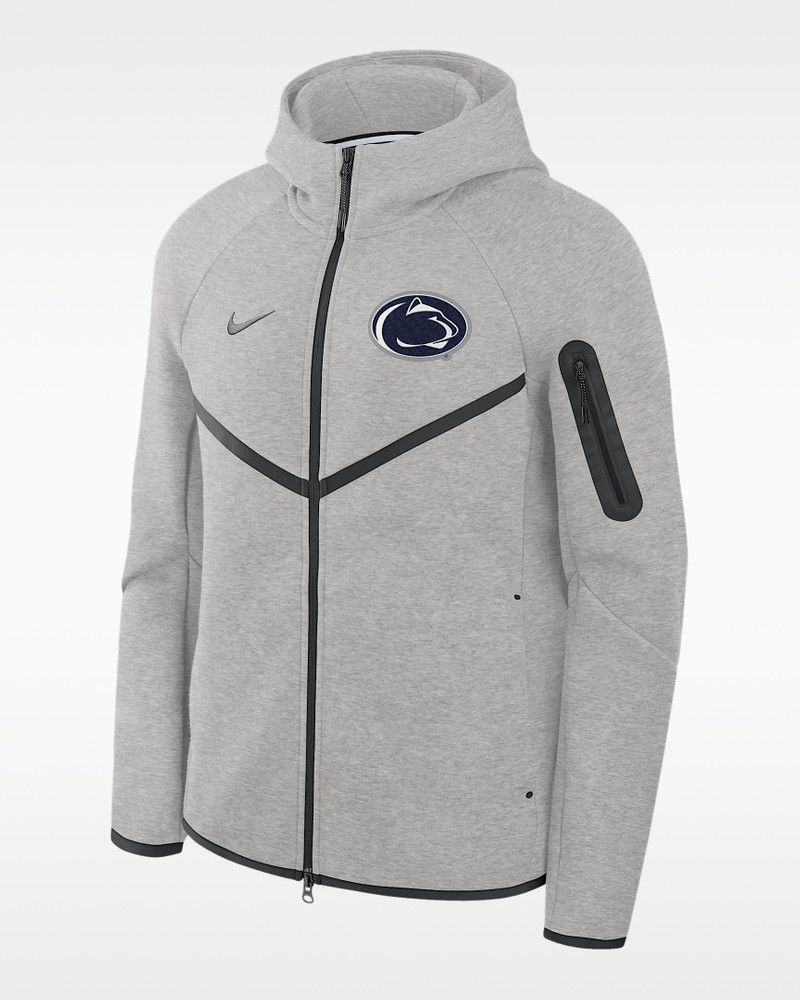 Penn State Tech Fleece Windrunner Men's Nike College Full-Zip Hooded Jacket 1