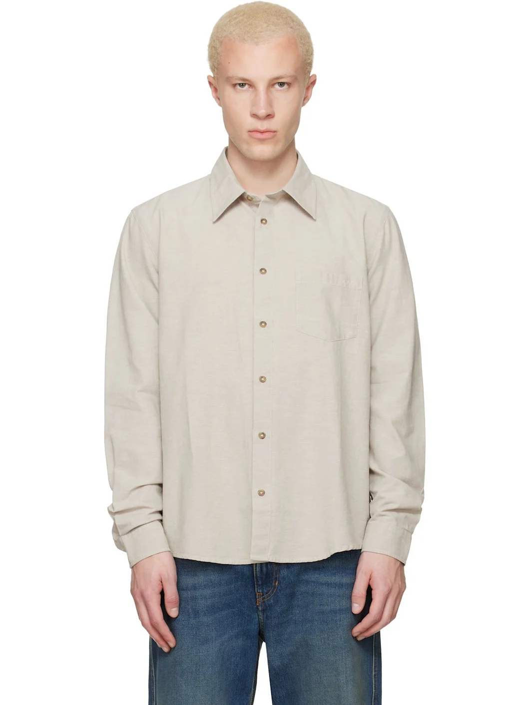 Taupe Harris Shirt - 1