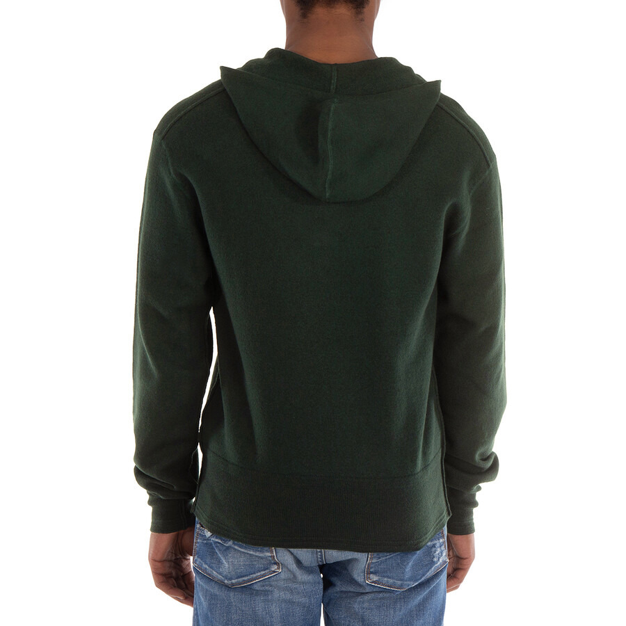 Burberry Wool Half-Zip Hoodie - 2