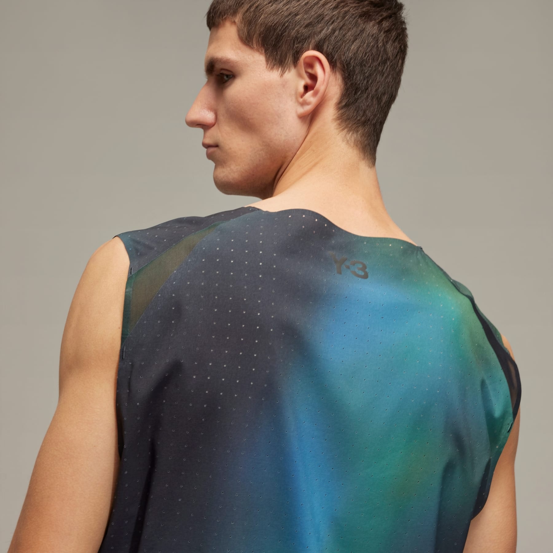 Y-3 Allover Print Running Tank Top - 8