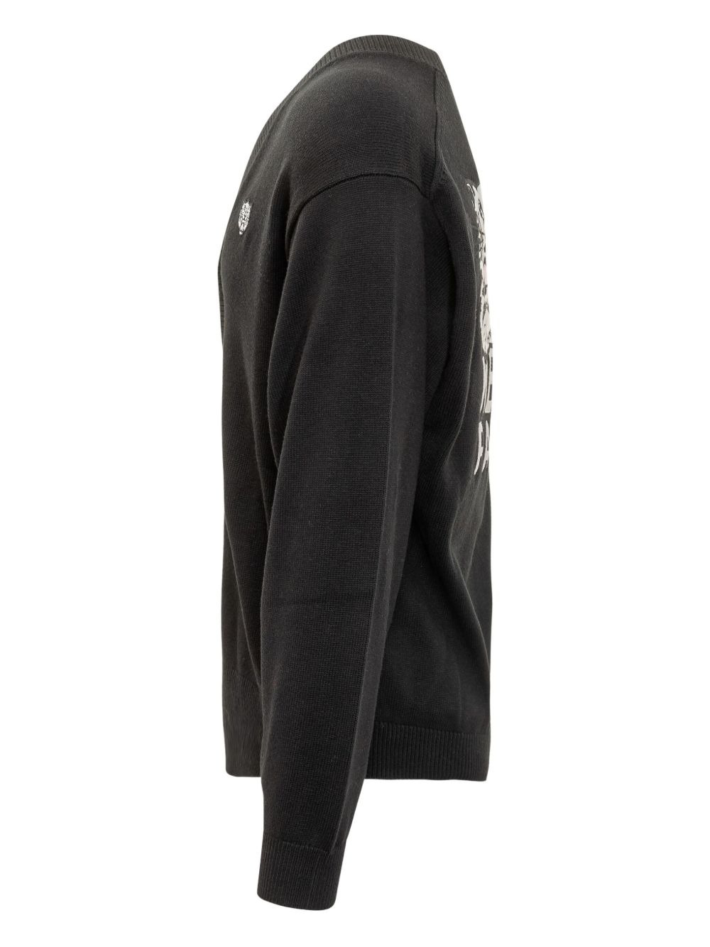 Happy Tiger-embroidered cardigan - 3