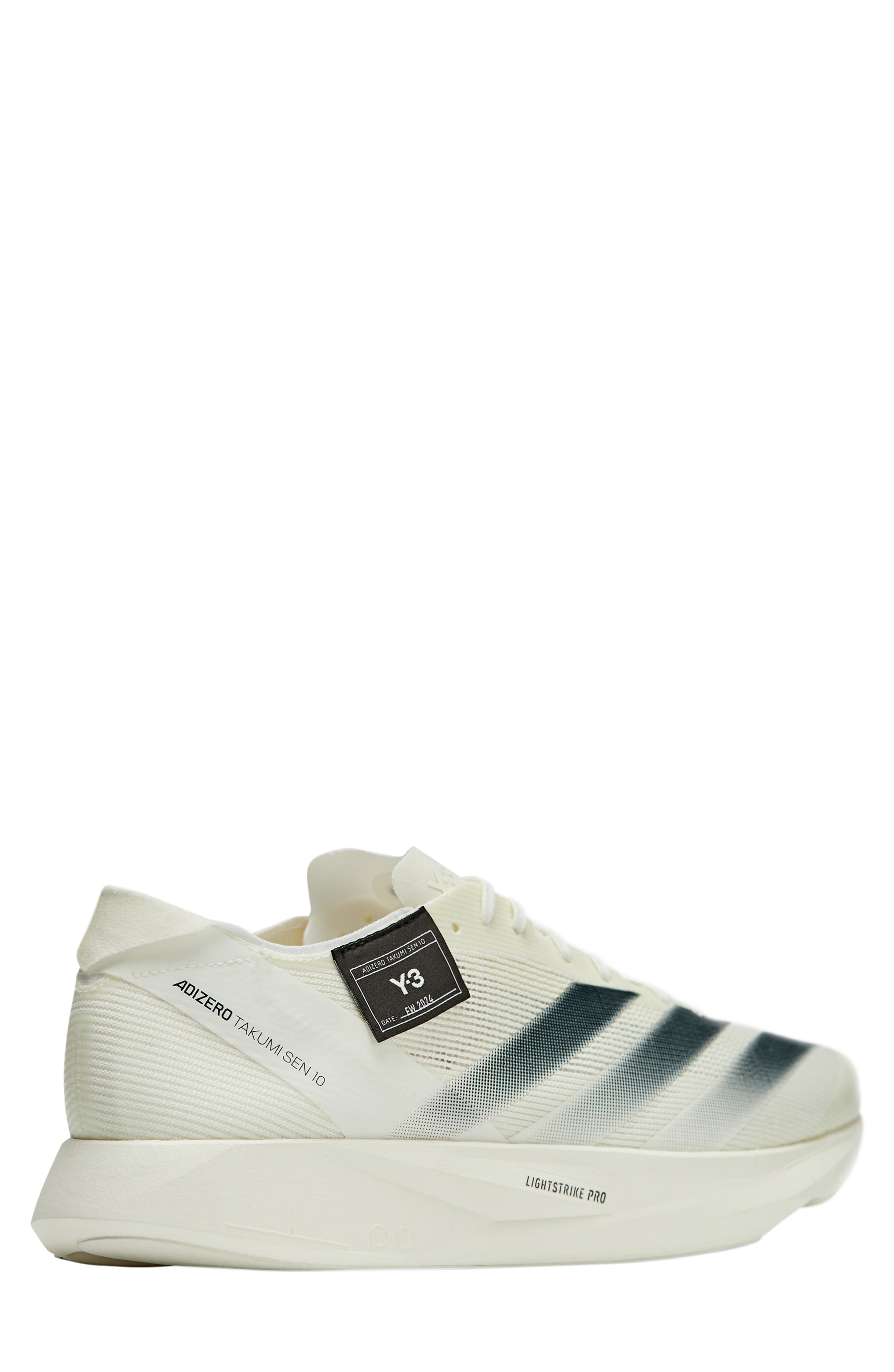 Y-3 Takumi Sen 10 Sneaker in White/White/Black at Nordstrom - 2