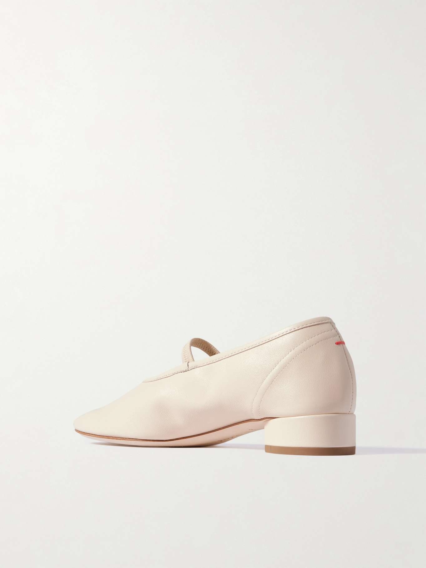 Pippa leather Mary Jane pumps Cream - 3
