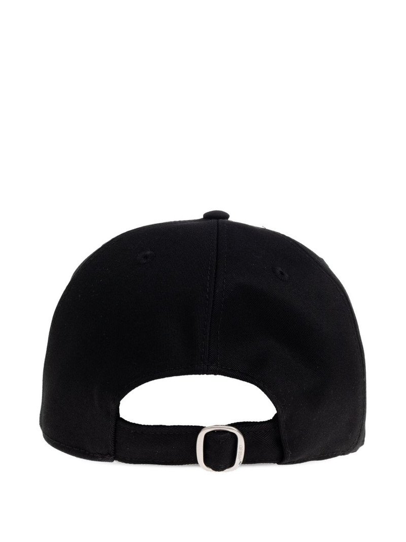 Off-White floral-embroidered baseball cap outlook