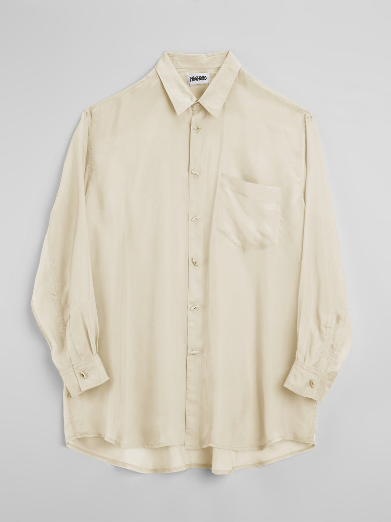 A Big Chic Shirt Dirty White 1