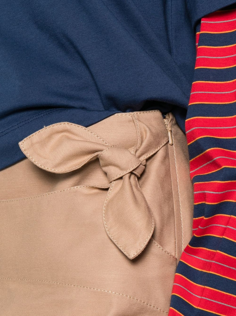 bow-detail A-line mini skirt 5