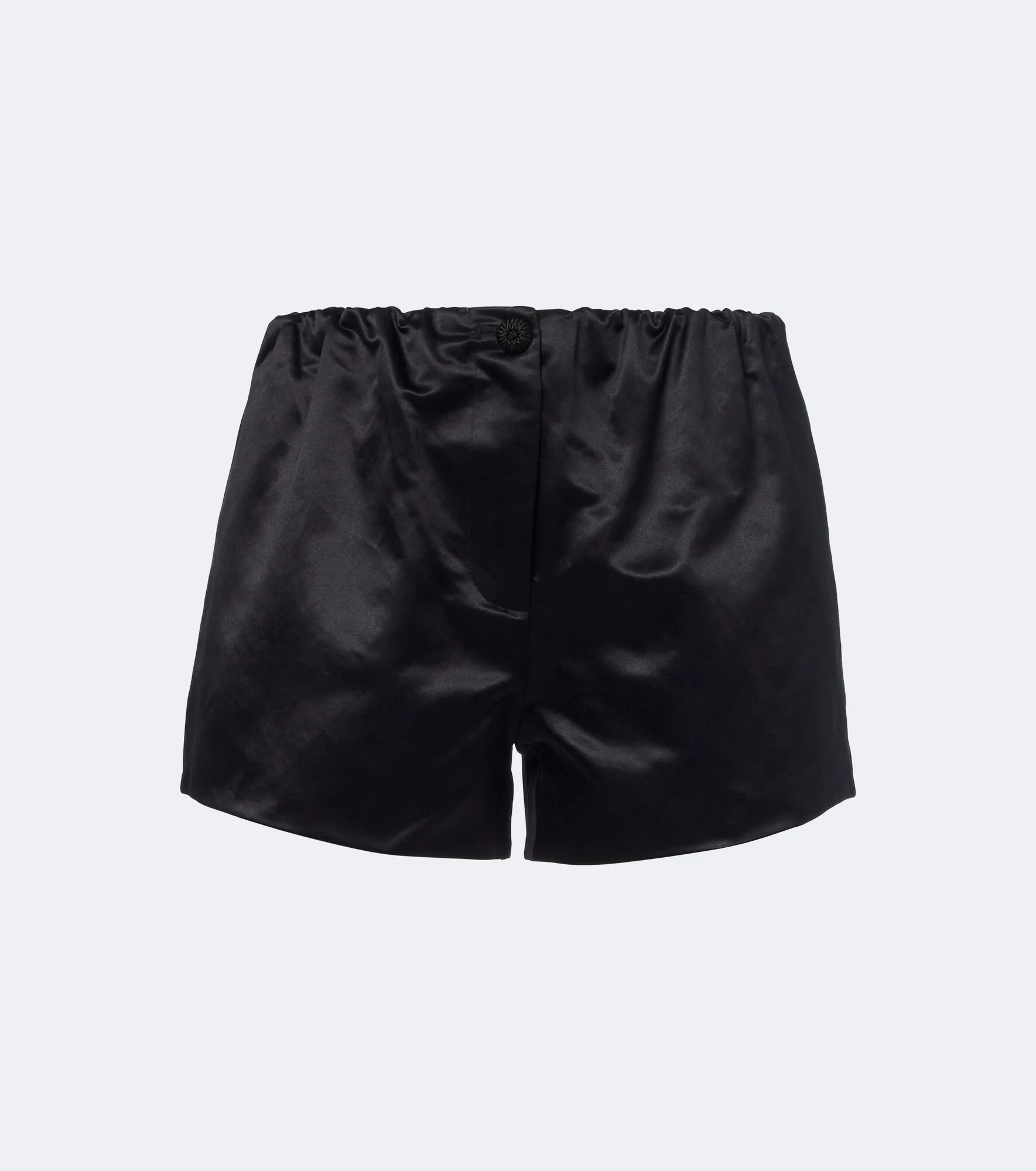 Verity cotton and silk satin shorts - 1