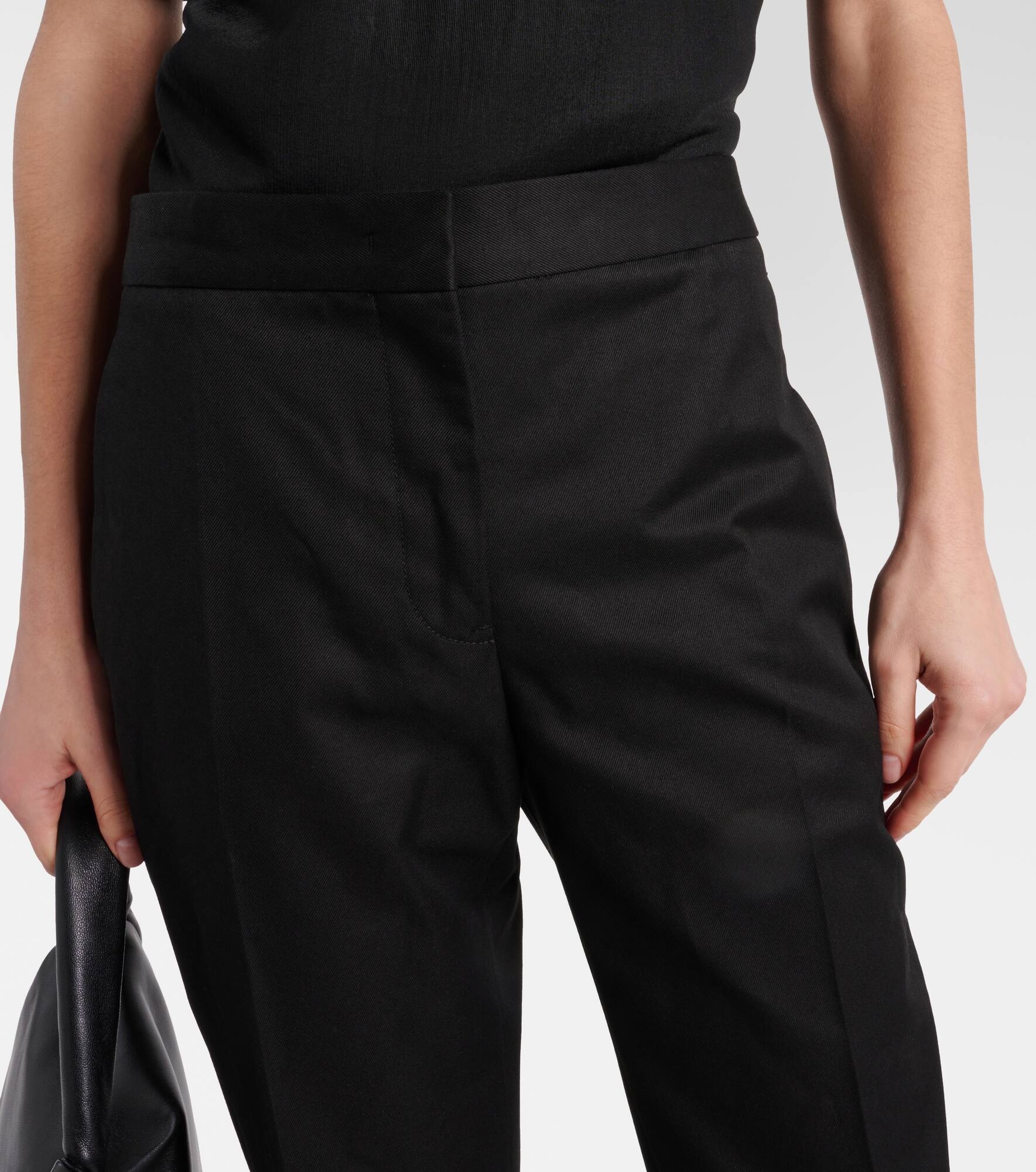 Cotton gabardine pants - 4