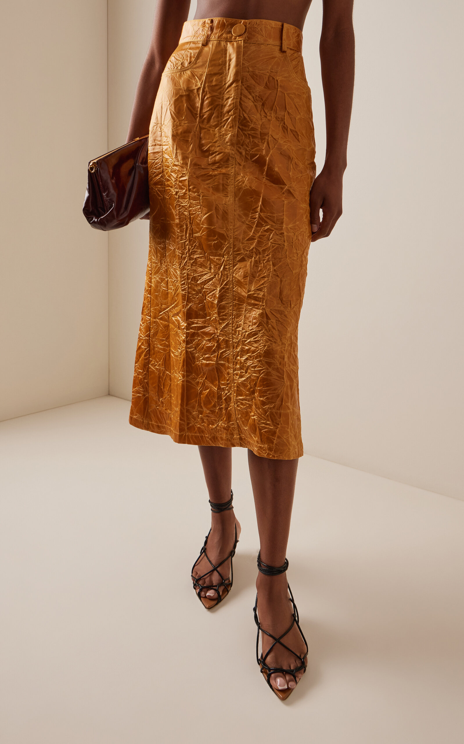 Layan Midi Skirt yellow - 3