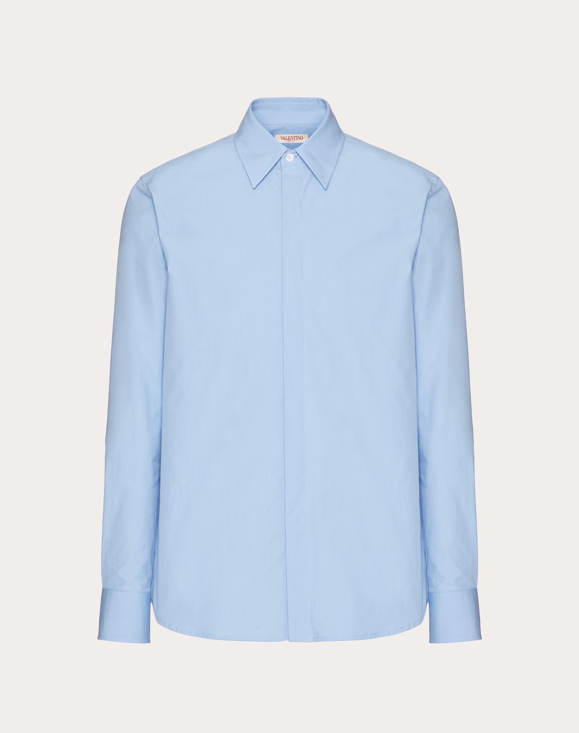 HEAVY COTTON POPLIN LONG SLEEVE SHIRT - 1