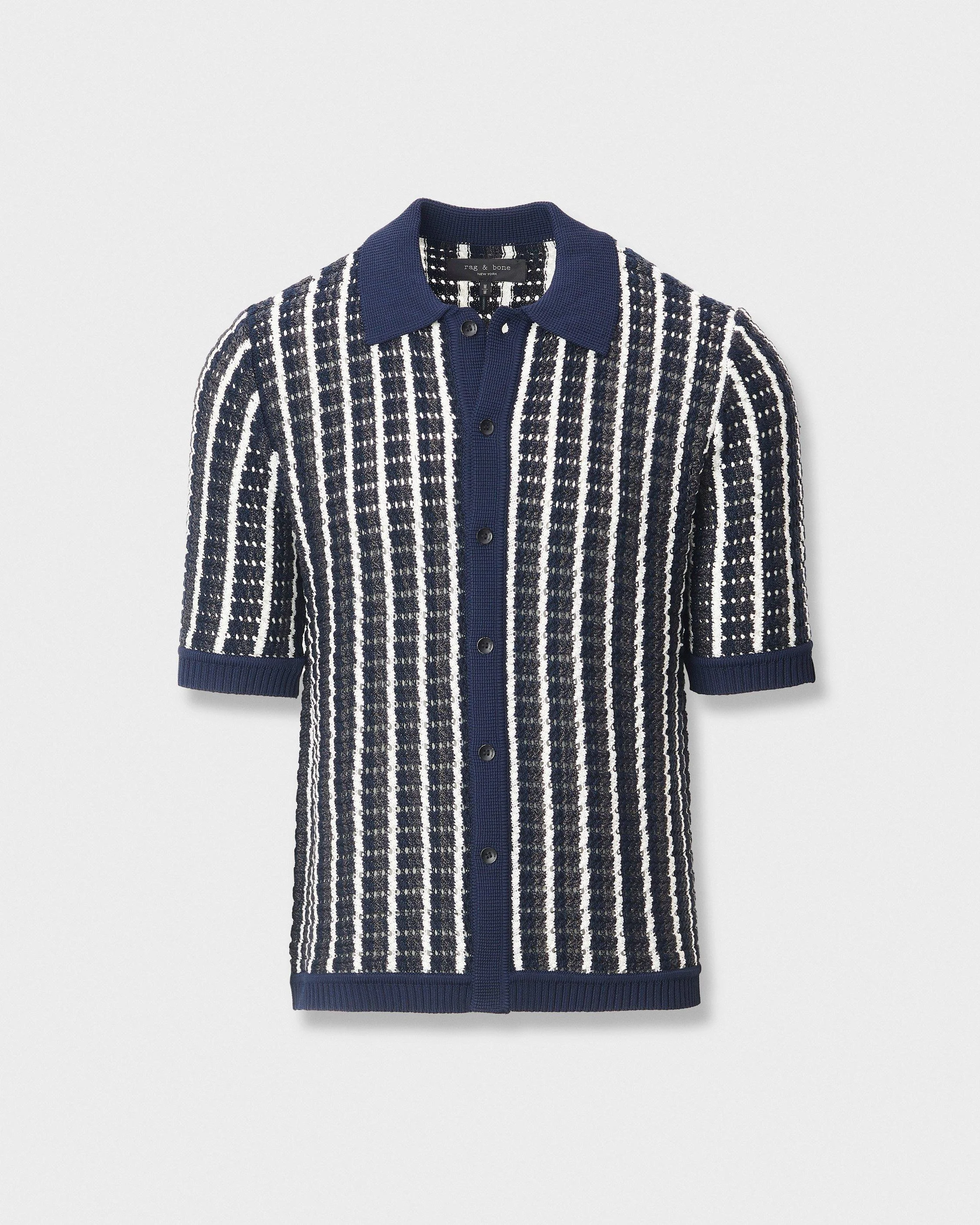 Dalton Crochet Shirt - 1