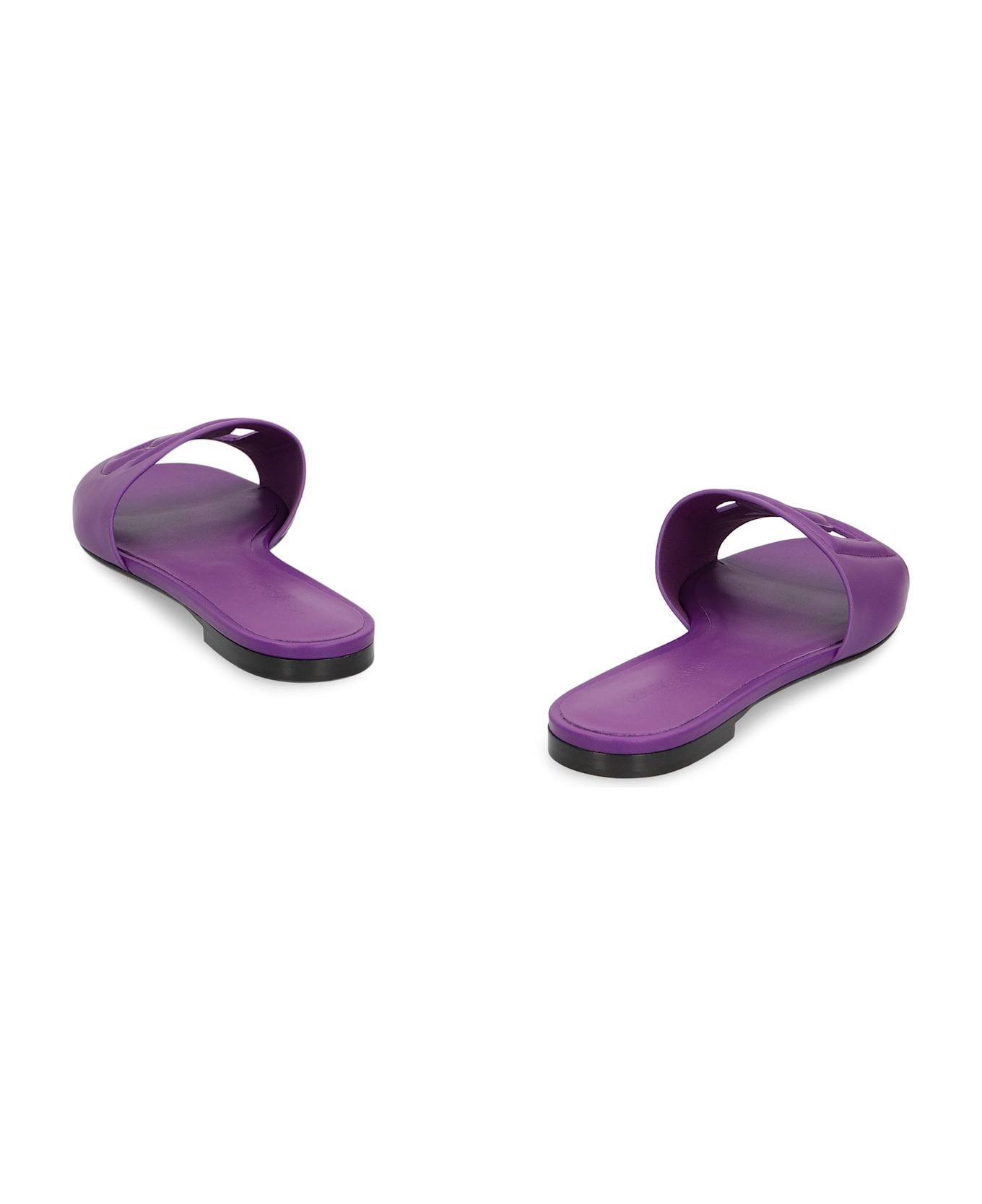 Leather Slides - 4