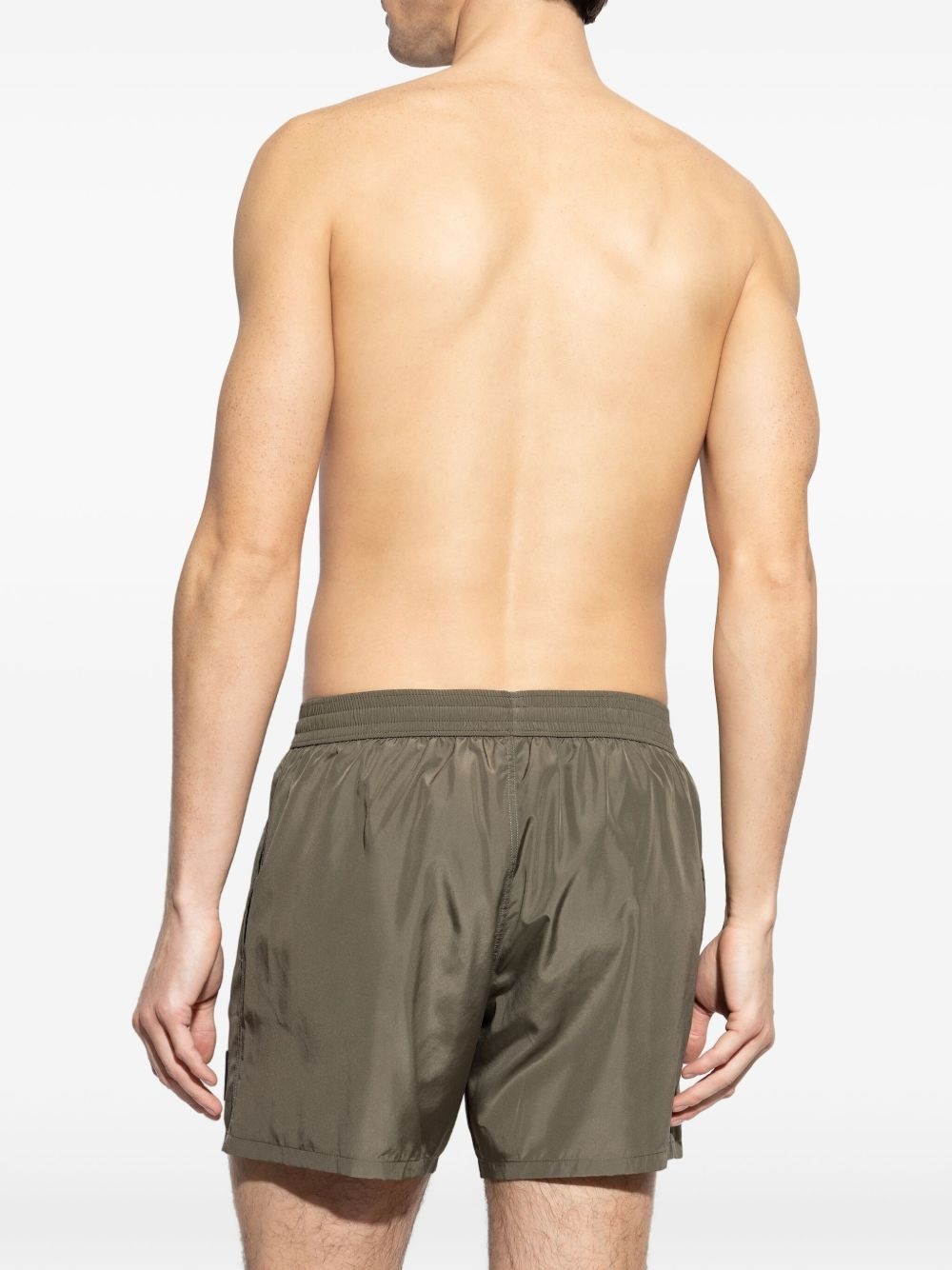 logo-patch swim shorts - 3