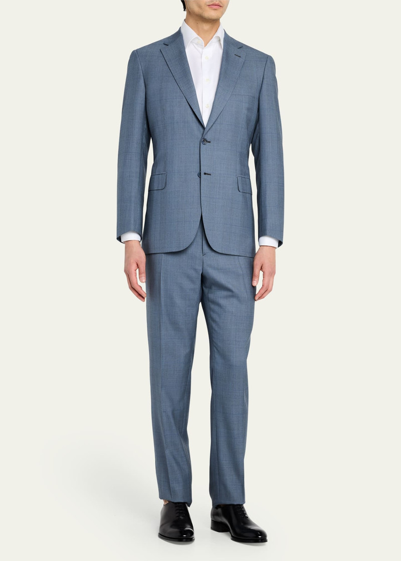 Brioni Men's Brunico Prince of Wales Suit outlook
