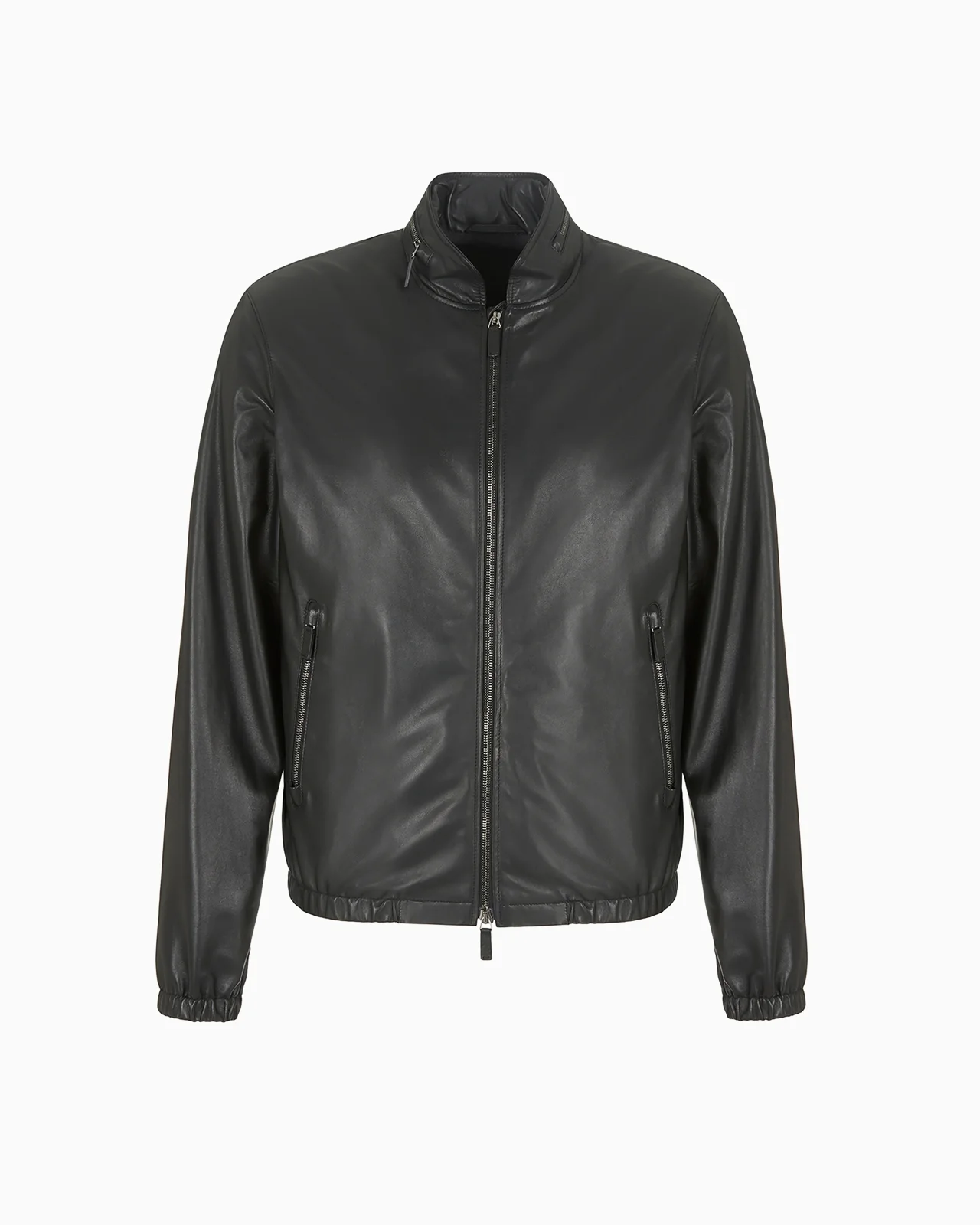 Nappa leather blouson with zip - 1