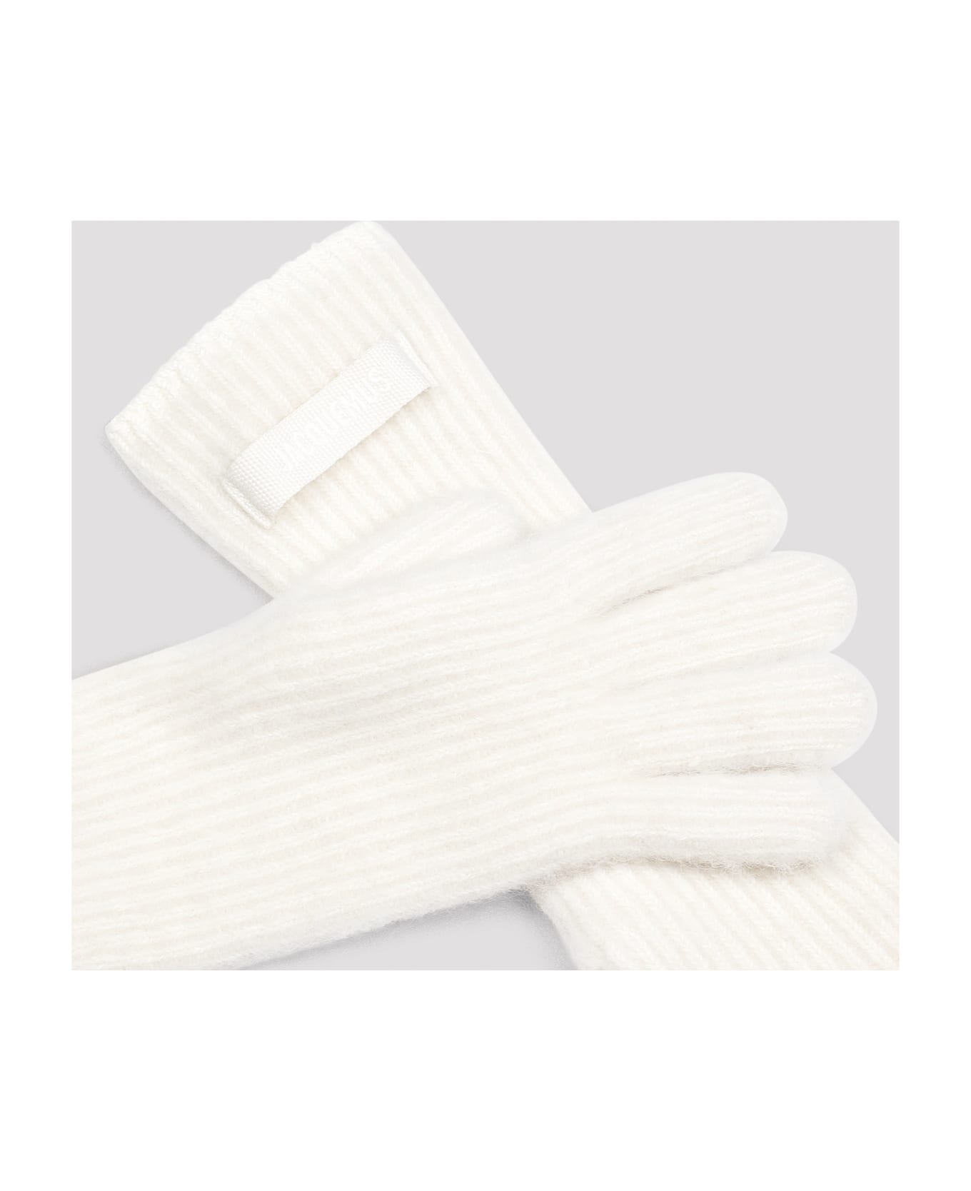 Grosgrain Wool Gloves - 4