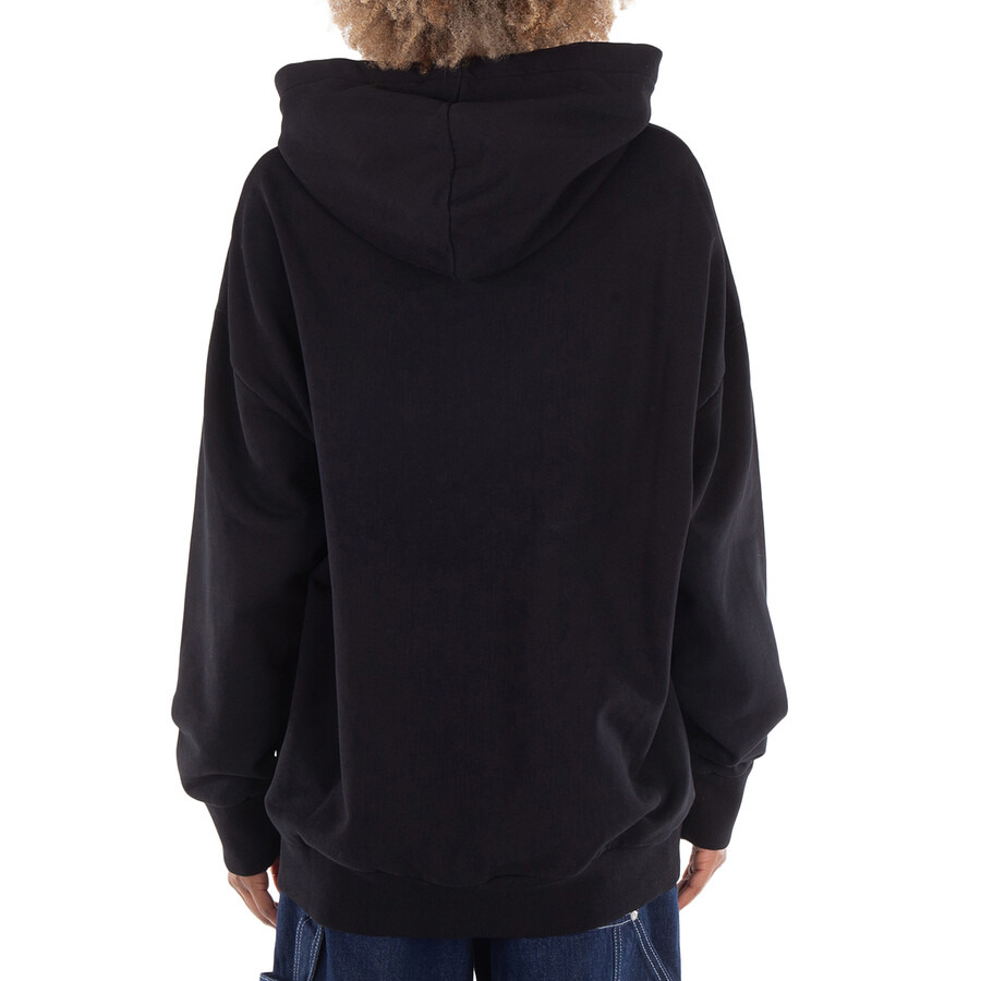 Stella McCartney Logo-Embroidered Drawstring Cotton Hoodie - 3