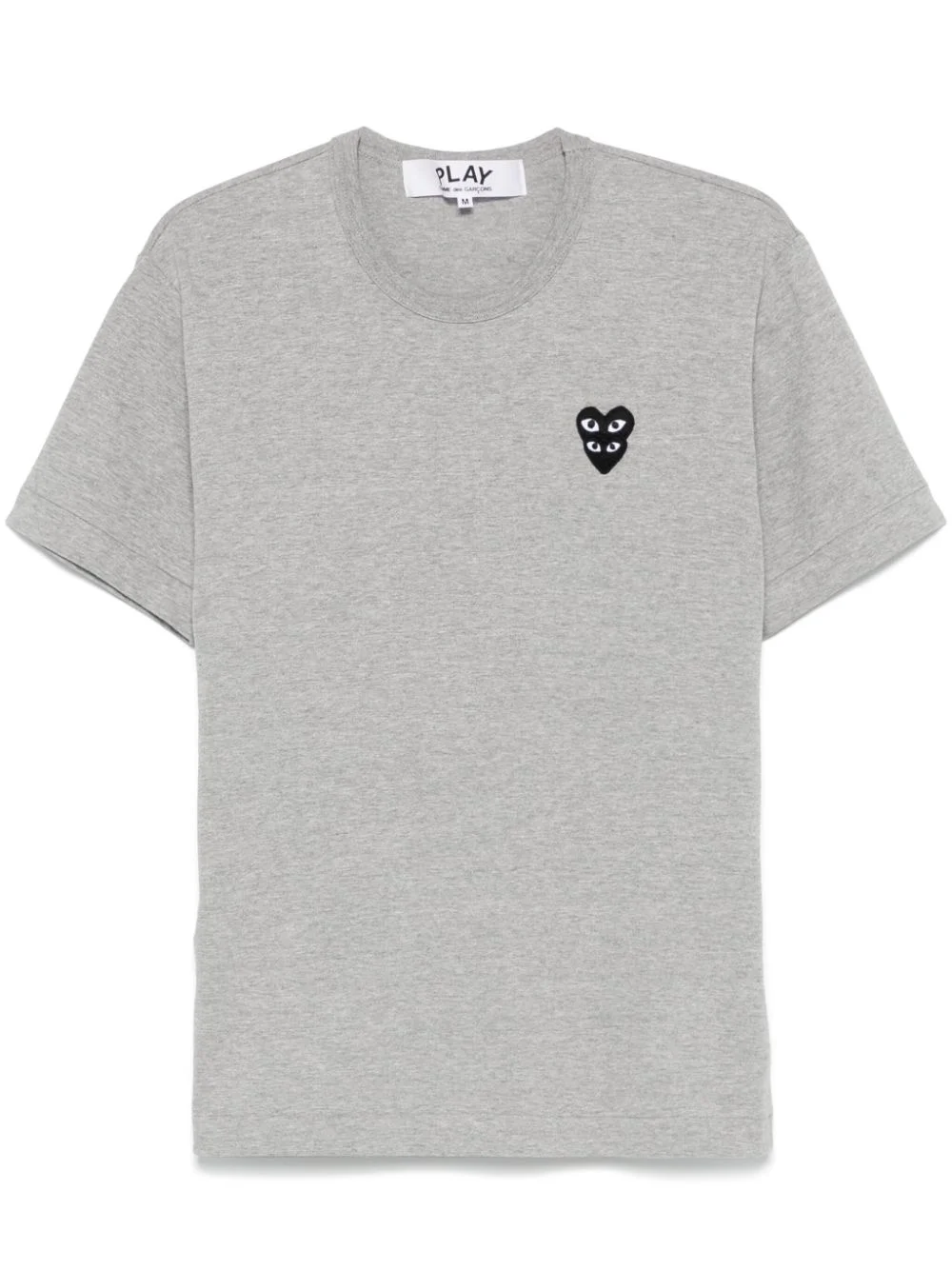 logo-appliqué cotton T-shirt - 1