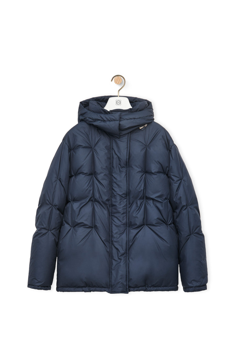 Long puffer in parachute nylon 1