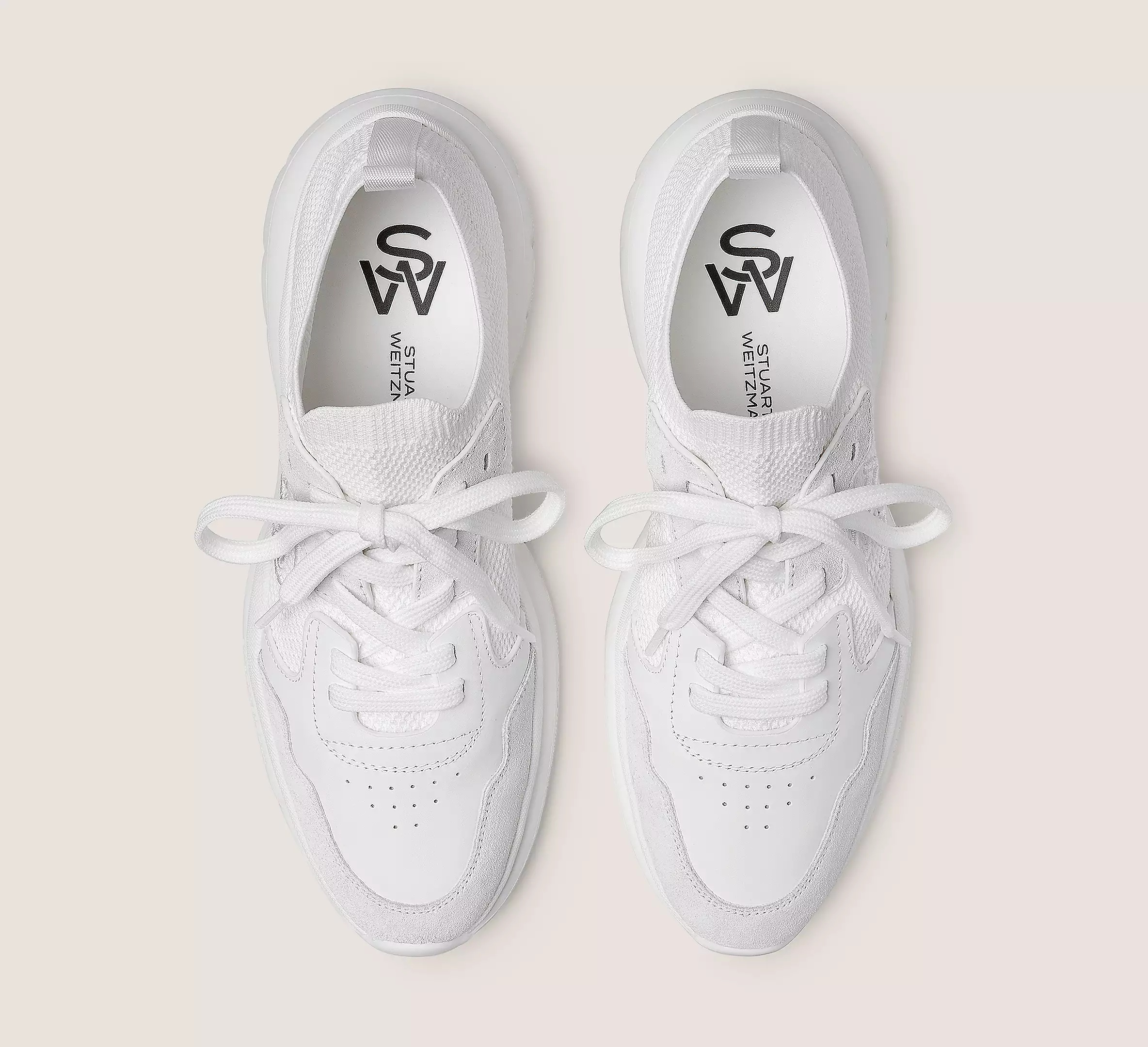 シューズ・サンダルその他 STUART WEITZMAN Women Shoes SJ434MASCARPONE White White Women's Designer Shoes | Stuart Weitzman