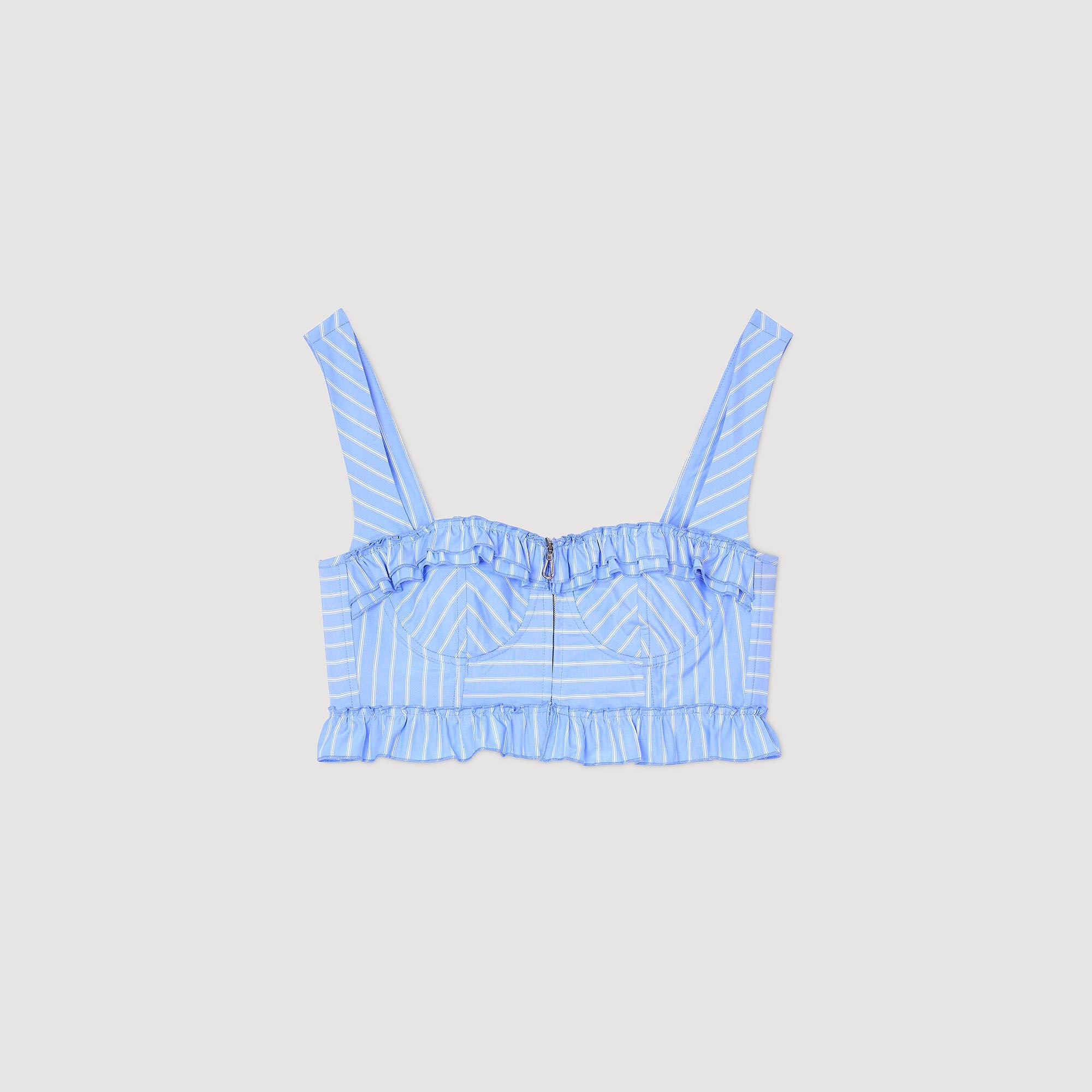STRIPED CROP TOP - 6